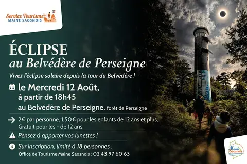 Éclipse au Belvédère de Perseigne