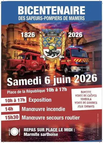 Bicentenaire des Sapeurs-Pompiers de Mamers