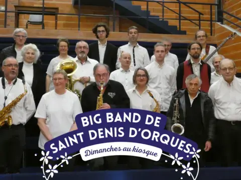 Dimanches au Kiosque : Big Band de Saint Denis d’Orques