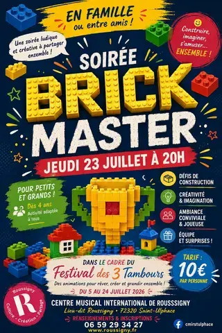 Soirée Brick Master