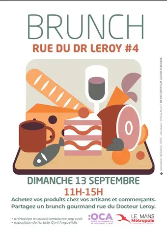 Brunch de la rue Dr Leroy