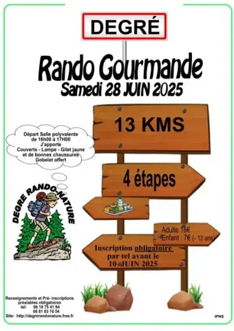 Rando gourmande à Degré