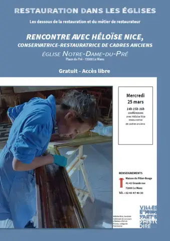 Rencontre avec Héloïse Nice, conservatrice-restauratrice de cadres anciens