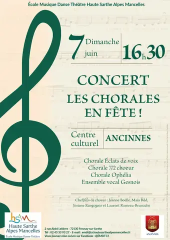 Concert "Les chorales en fête !"