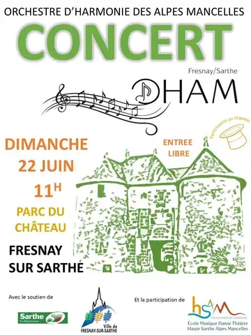 Concert de l'Orchestre d'Harmonie des Alpes Mancelles