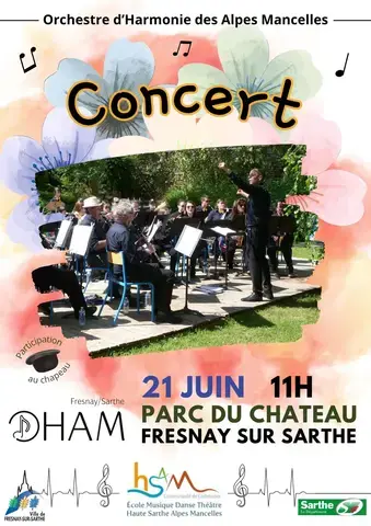 Concert de l'Orchestre d'Harmonie des Alpes Mancelles