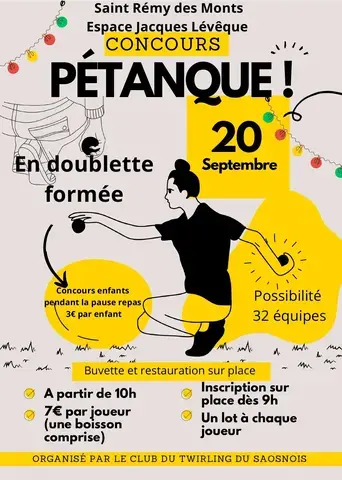 Concours de pétanque