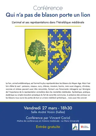 Conférence "Qui n’a pas de blason porte un lion"