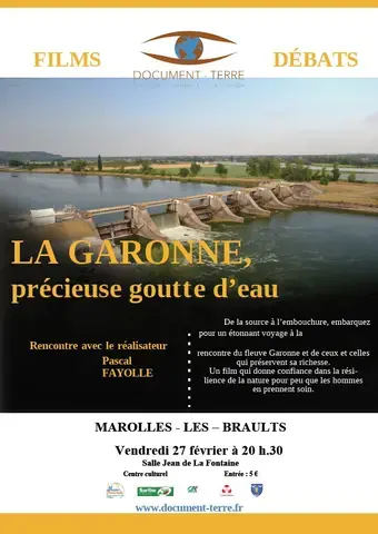 Conférence "La Garonne, précieuse goutte d'eau"