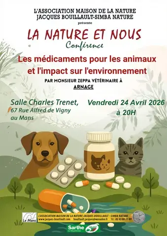 La Nature et nous : "Les médicaments pour les animaux et l'impact sur l'environnement"