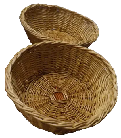 Création d'une corbeille: Le panier rond