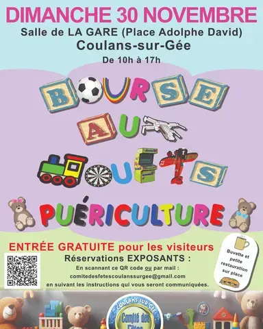 Bourse aux Jouets et matériel de puériculture