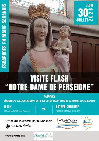 Escapades en Maine Saosnois : Notre Dame de Perseigne, une statue oubliée