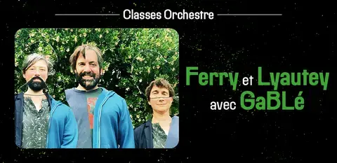 Gablé et l'orchestre de l'école Lyautey