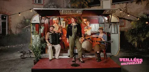 Veillée arts de la rue :  Verano Naranja et Gang off Musette