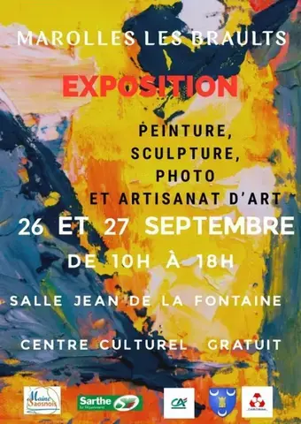 Exposition de peinture, sculpture, photographie et artisanat d'art