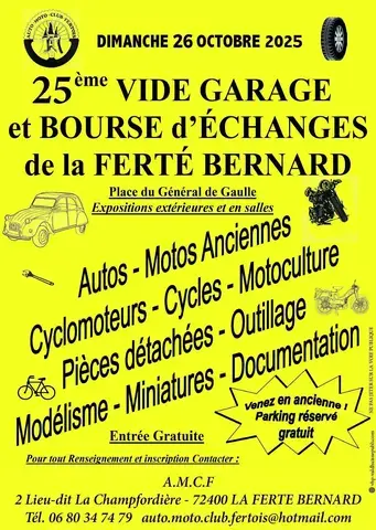 Vide garages et bourse d'échanges