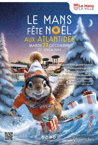 Le Mans fête Noël aux Atlantides