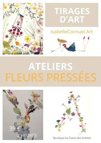 ATELIER FLEURS PRESSÉES