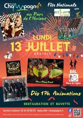 [Annulée] Fête nationale - Champagné