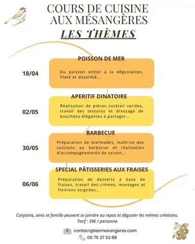 Cours de Cuisine