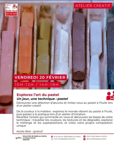 Un jour, une technique : le pastel