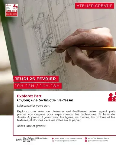 Un jour, une technique : le dessin