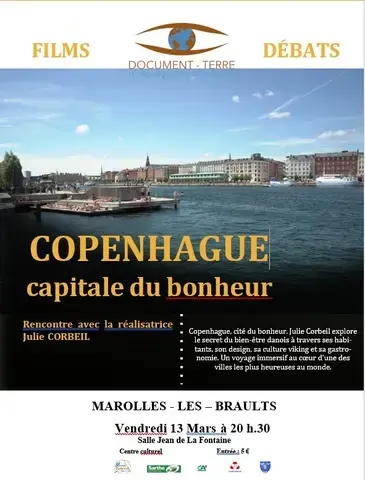 Film et débat sur Copenhague, capitale du bonheur !