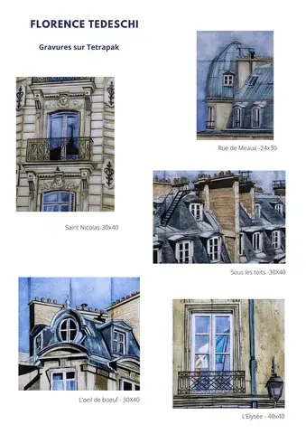 Atelier initiation à la gravure sur tetrapak