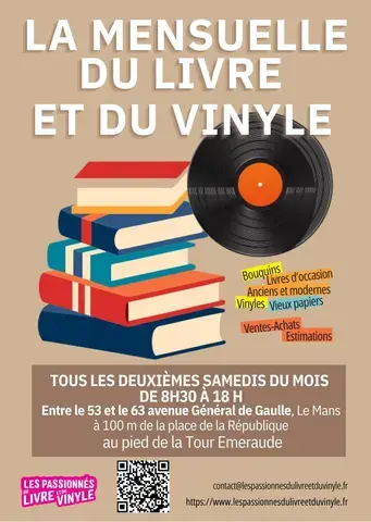 Mensuelle du livre et du vinyle