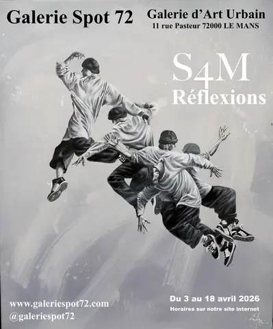 Exposition "RÉFLEXIONS" Artiste de Street Art S4M