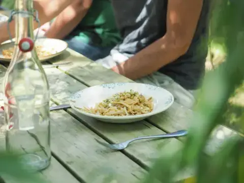 Dîner au Restaurant "Dans le Jardin"