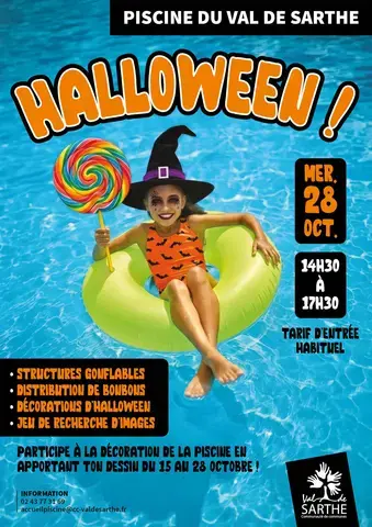 Halloween à la Piscine