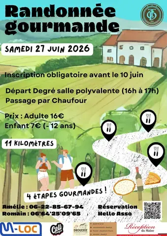 Randonnée Gourmande du Sporting Club TCD