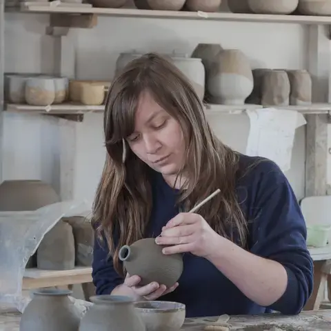 Visite de l'atelier céramique de Lou François-Eugène - jeudi du savoir-faire