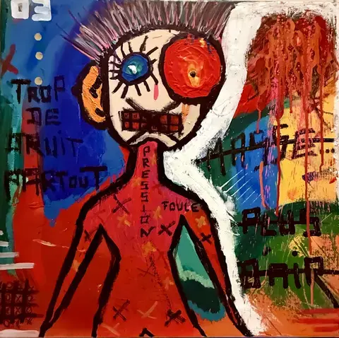 "Quand tout le monde se tait" des artistes Anna Jeanne Martin et Flowrenc3