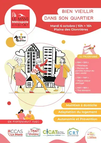 Bien vieillir dans son quartier