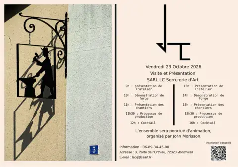 Visite et Présentation de la SARL LC Serrurerie d'Art
