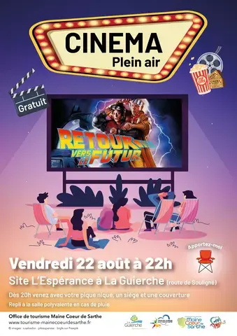 Ciné en plein air "Retour vers le futur"