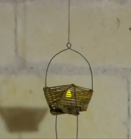 Atelier vannerie "Création d'une guirlande de lumignons"