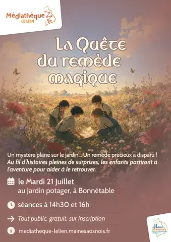 La médiathèque en balade : la quête du remède magique