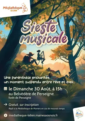 La médiathèque en balade : sieste musicale
