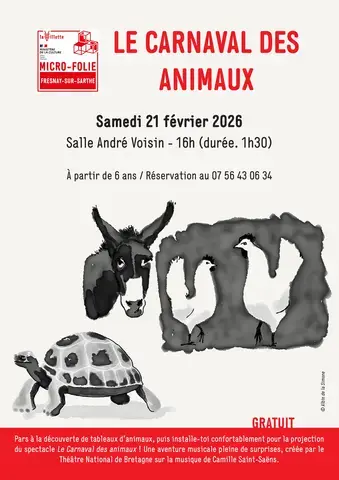 Animation Micro-Folie : Le Carnaval des Animaux