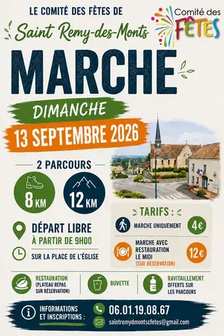 Marche à Saint-Rémy-des-Monts