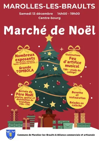 Marché de Noël à Marolles-les-Braults