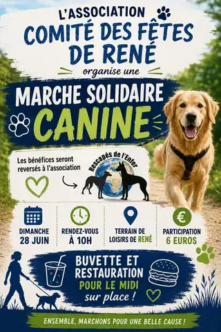 Marche solidaire canine