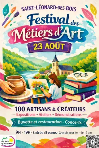 27ème festival des Métiers d'Art 100 artistes et artisans. démonstrations - animations folkloriques - concert