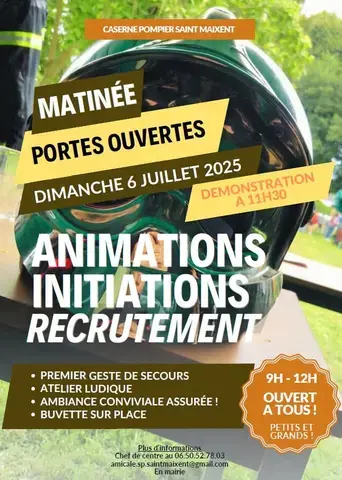 Portes Ouvertes de la Caserne des Pompiers