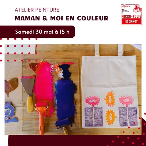 Atelier peinture « Maman & Moi en couleur »