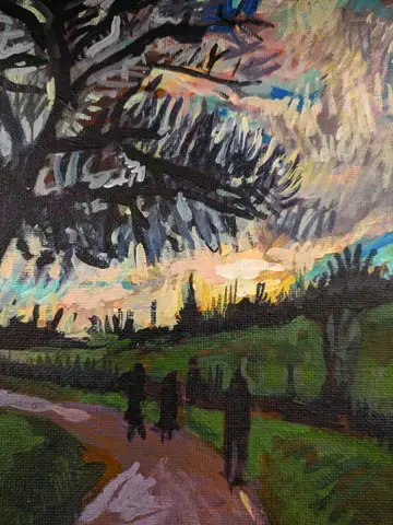Du montage du châssis à la peinture de paysage avec Lucas Accary